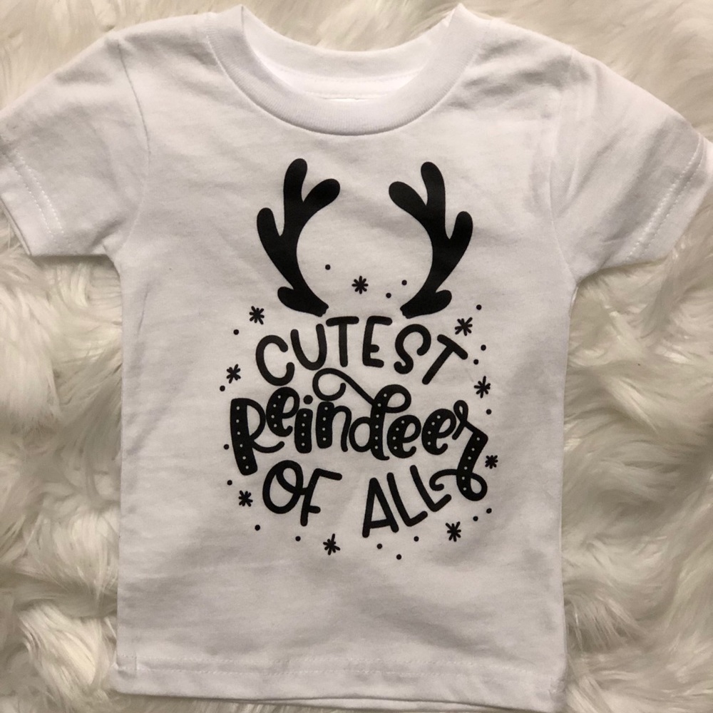 Cutest Reindeer (White)
